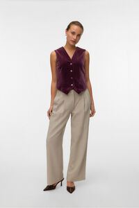 Vero Moda Chaleco de terciopelo