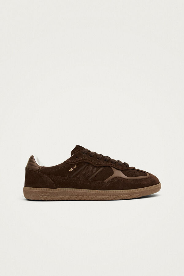 Alohas Leather slippers Tb.490 Rife Brown