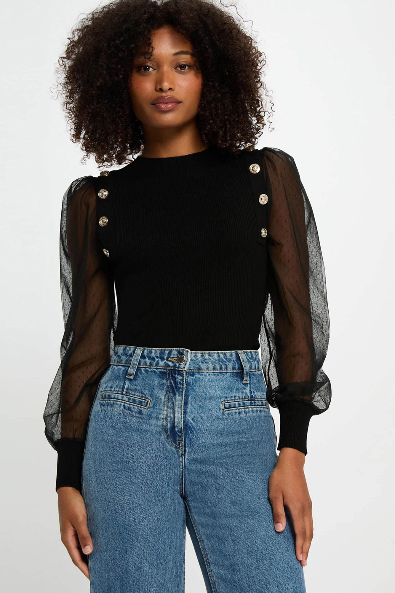 Morgan Camisola de gola