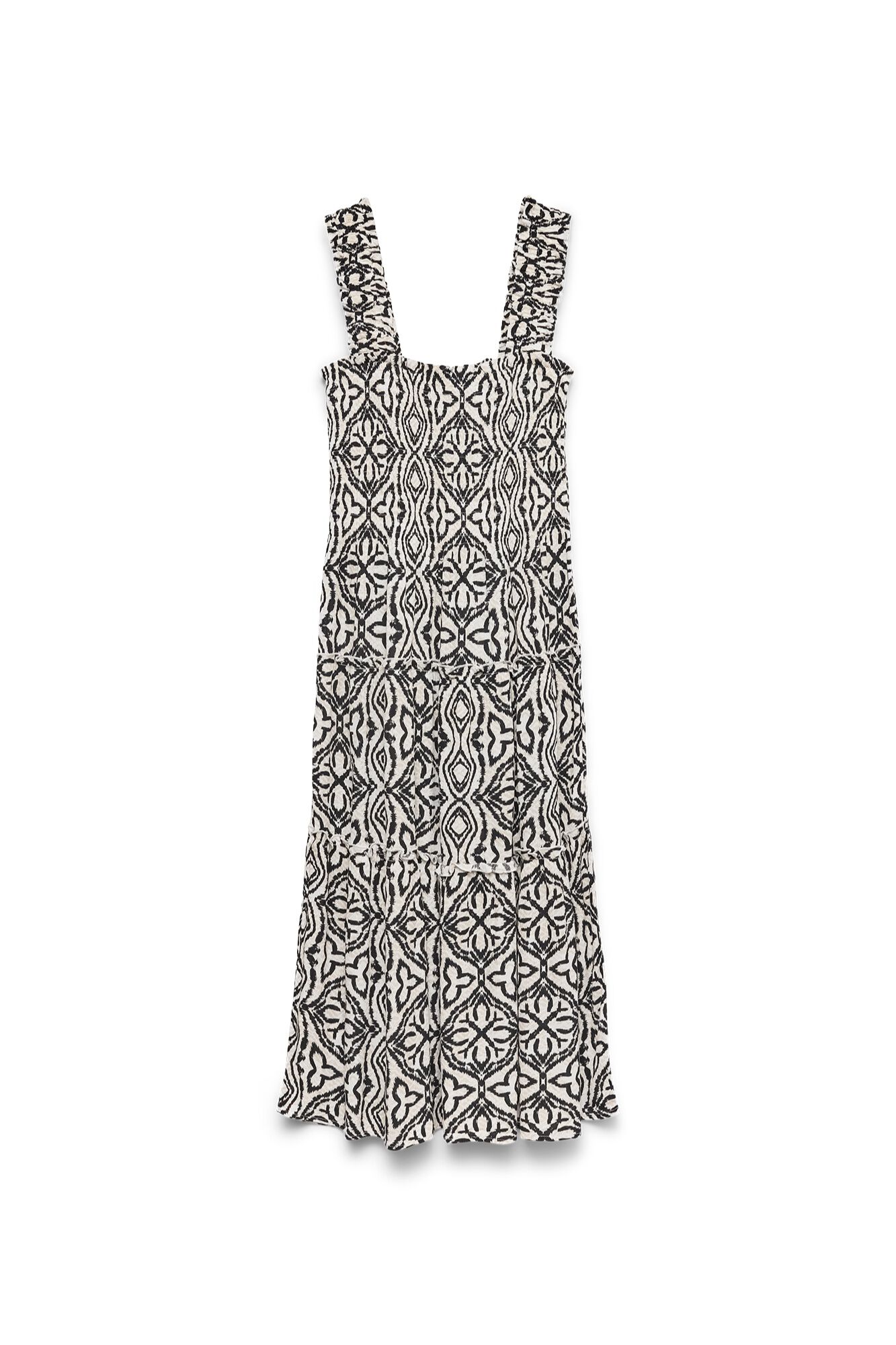 Vero Moda Vestido con el&aacute;stico corte midi