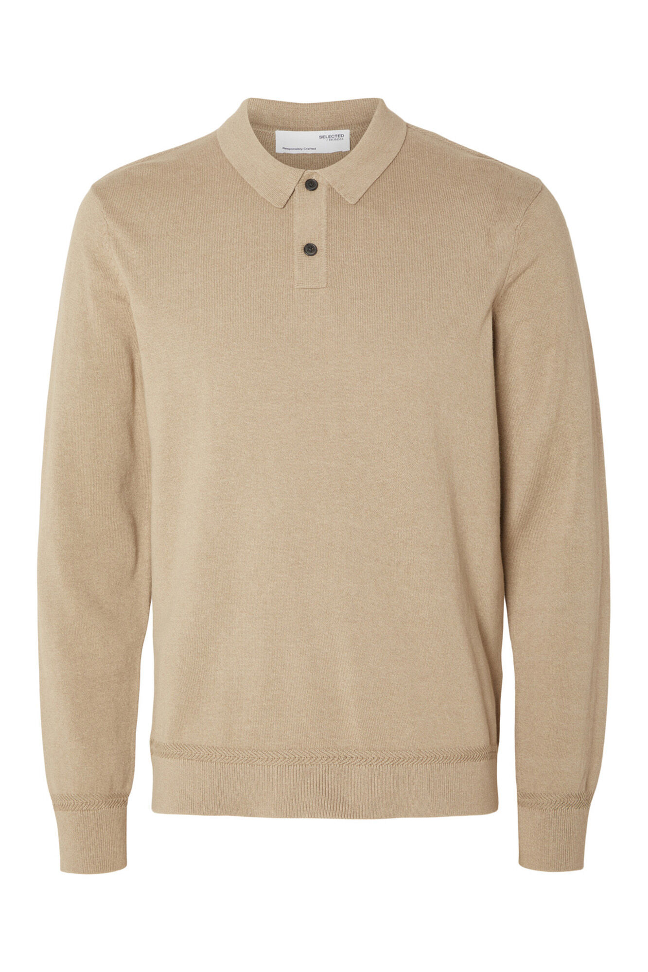 Polo manga larga hotsell hombre cortefiel