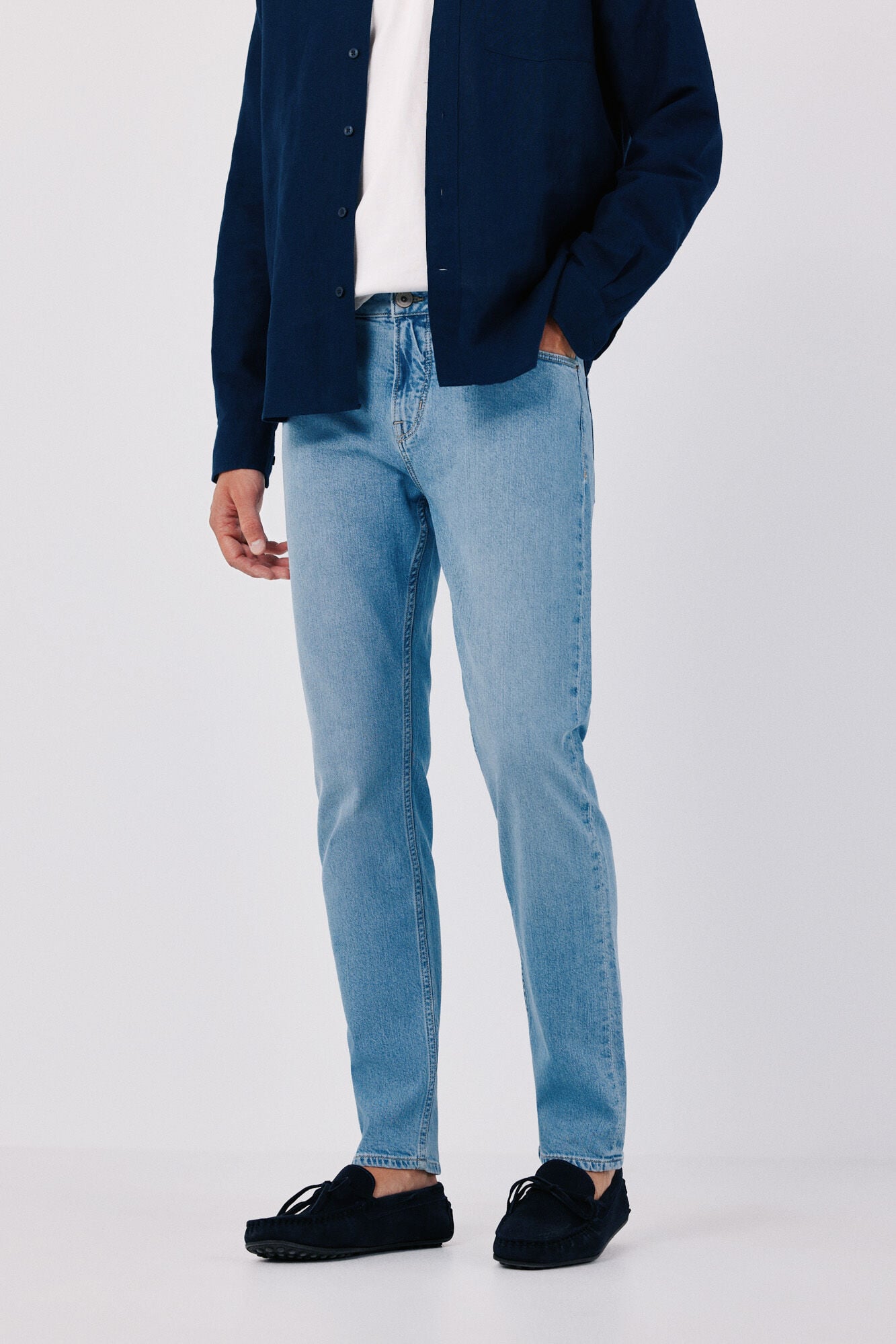 Cortefiel Cal&ccedil;as jeans leves slim