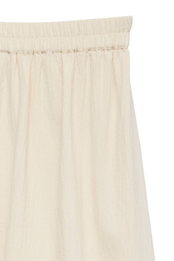 Vero Moda Saia comprida com detalhes bordados Tostado