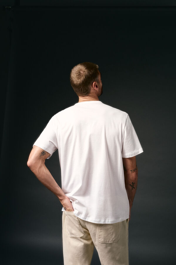 OOTO T-shirt leve Branco