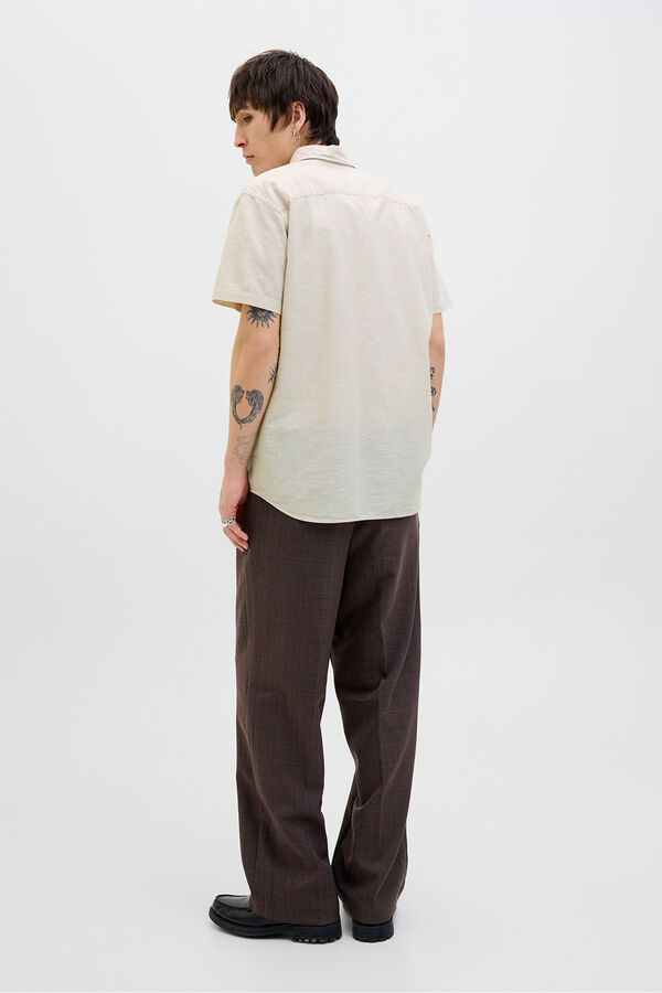 Jack & Jones Camisa regular fit Cinzento