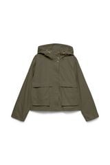 Vero Moda Parka curta com capuz Verde