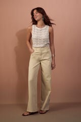 Slowlove Jeans Wide Leg Amarillo