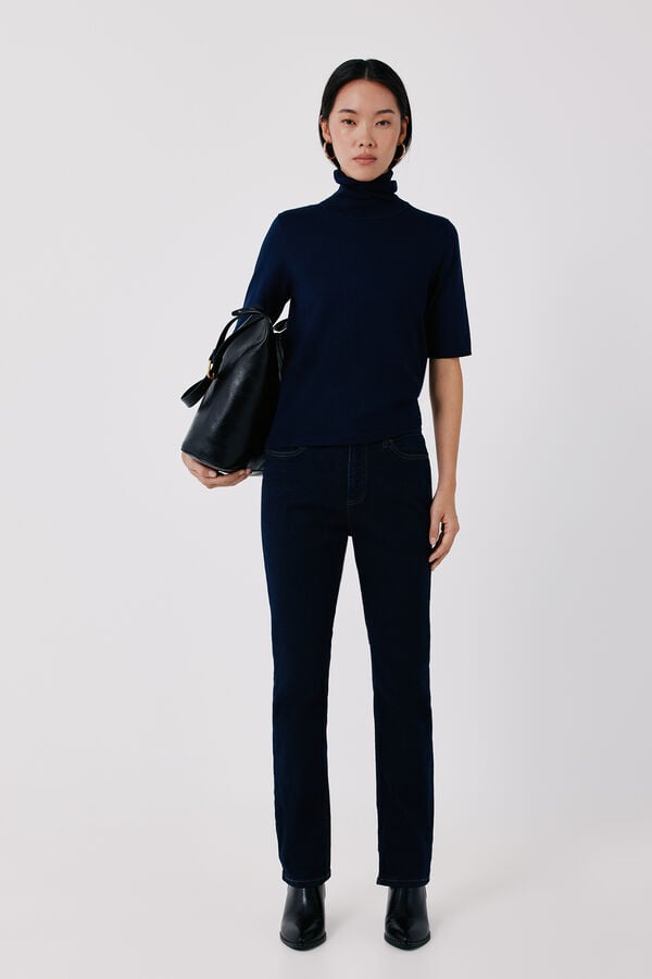 Cortefiel Straight jeans Blue