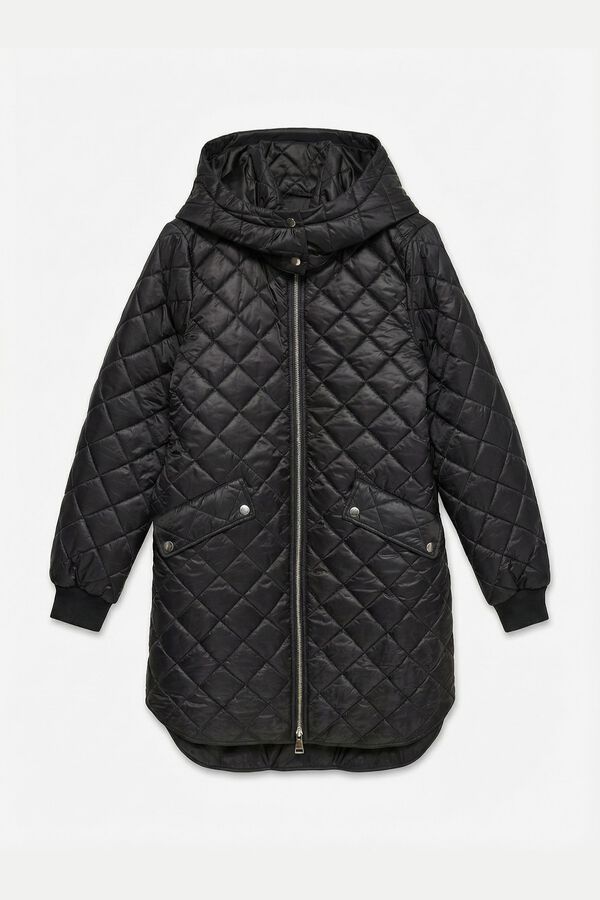 Vero Moda Long puffer coat Black