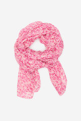 Cortefiel Fular florecitas Rosa