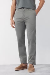 Cortefiel Pantal&oacute;n chino t&eacute;cnico slim Kaki