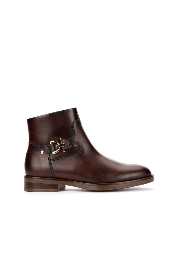 Pikolinos Women's flat ankle boot Brown