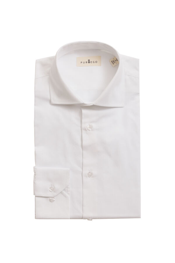 PuroEGO Camisa vestir Blanco
