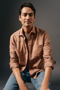 OOTO Camisa cuadro sobretintado