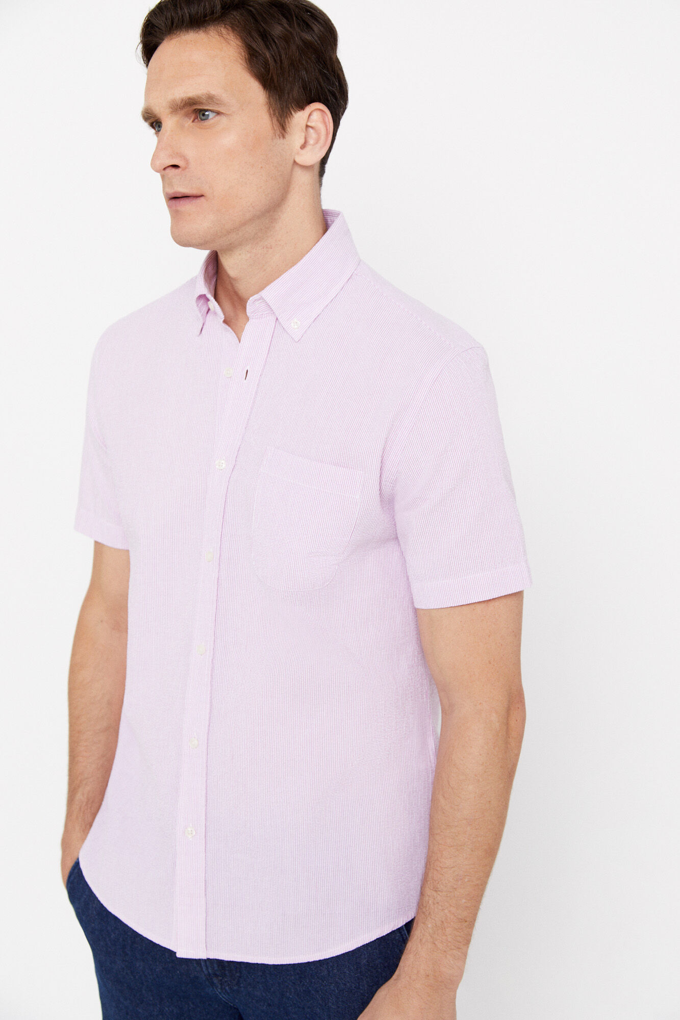 Camisas manga best sale corta hombre cortefiel