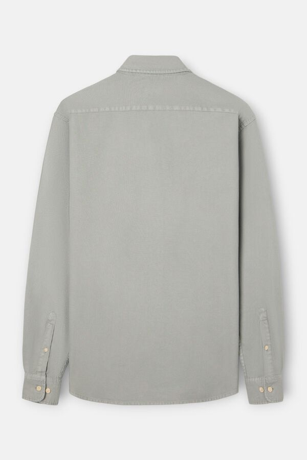 Silbon Sport structured logo shirt Green