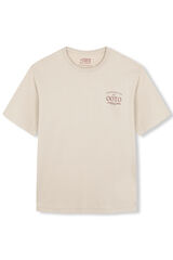 OOTO Camiseta gráfica lavada Tostado