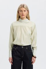 Selected Blusa de gola alta Ecru