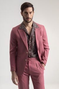 Cortefiel Plain jacket Pink