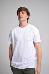 Cloking T-shirt Hole In One Branco