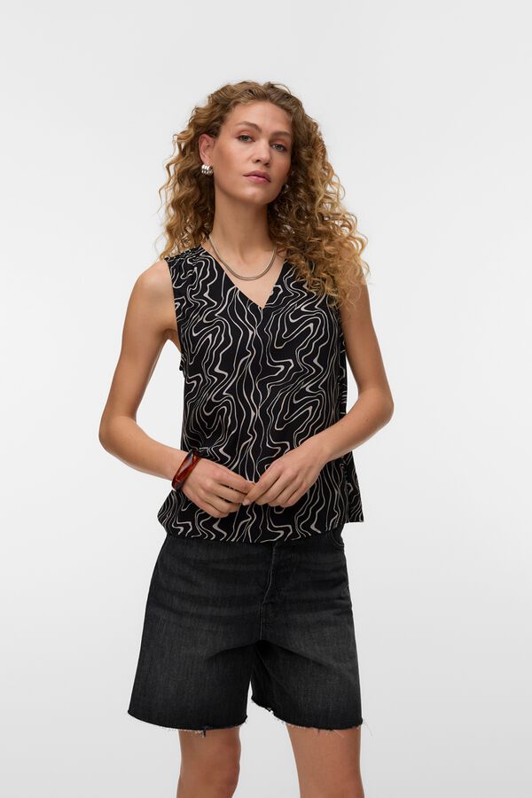 Vero Moda Sleeveless V-neck top Multicolour