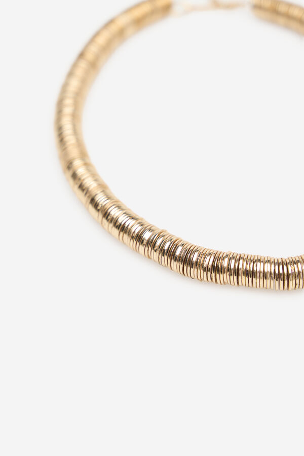 Cortefiel Gold necklace Yellow