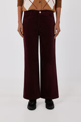 Cortefiel Marine Velvet Sensational jeans Maroon