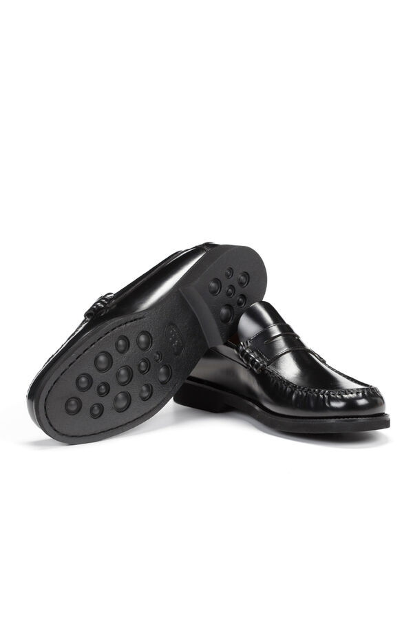 Fluchos Mocas&iacute;n Stamford hombre Negro