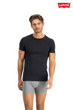 Cortefiel 2-pack Levi’s® round neck t-shirts  Black