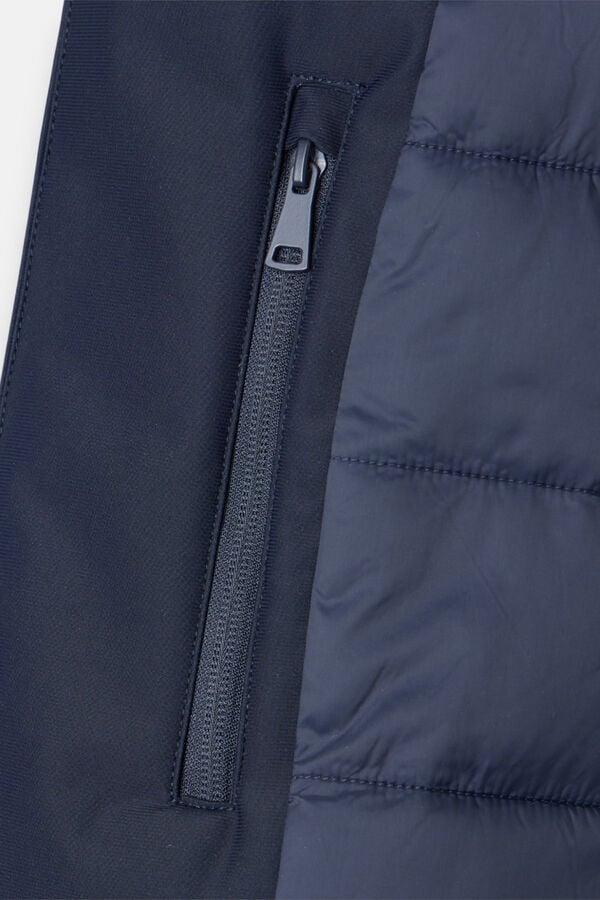 Silbon Parka técnica tailoring Azul marino