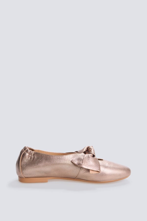 Bryan Stepwise Mika leather ballet flats Brown