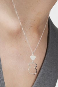 Tous Collar de plata motivo oso New Silueta