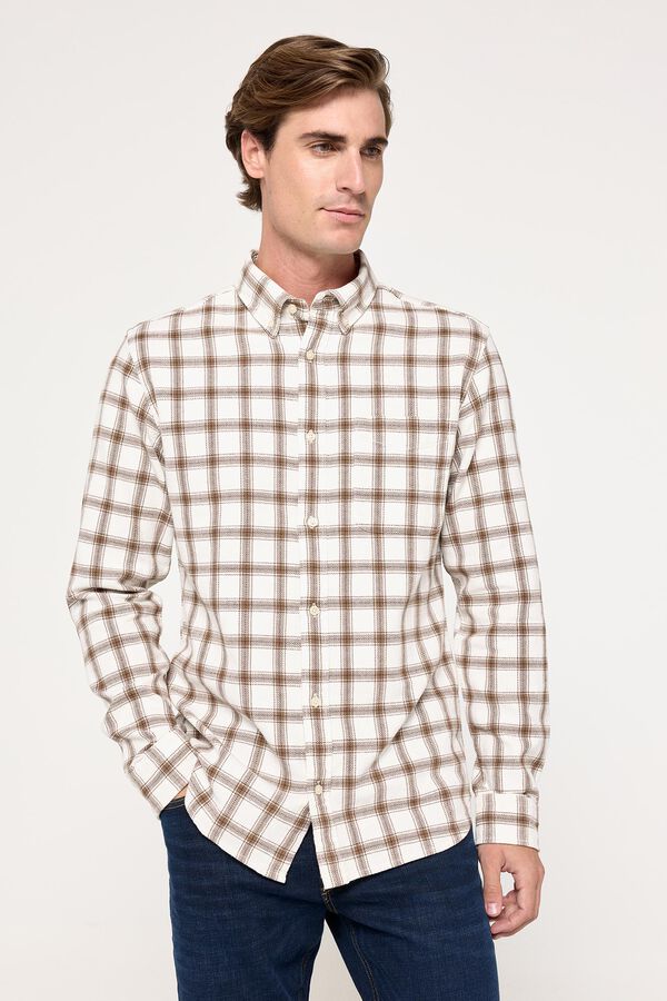 Jack & Jones Camisa estrutura Branco