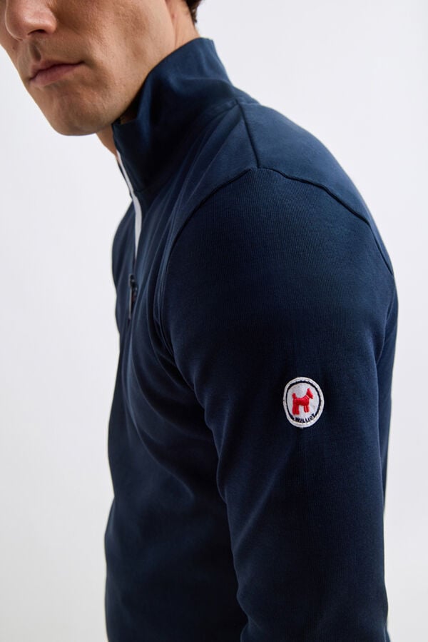 Williot Camisola Meia Fecho-Éclair Azul