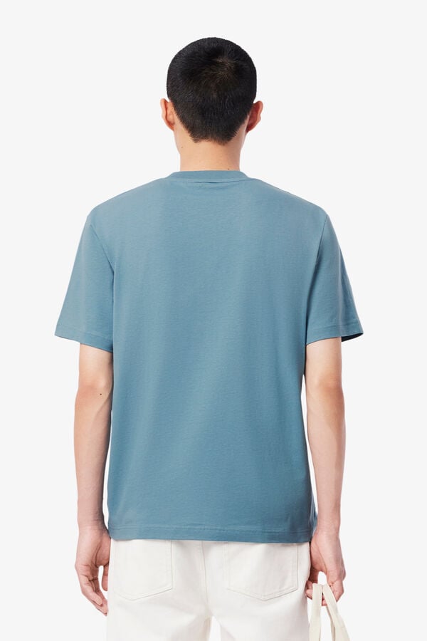 Lacoste T-shirt de manga curta Azul