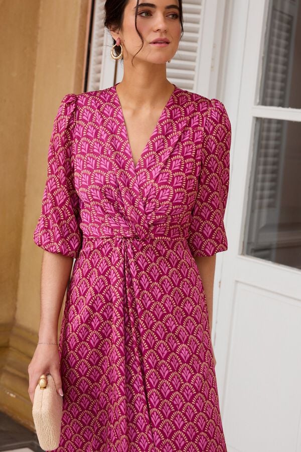 Pol&iacute;n Et Moi Vestido estampado Nerea Granada