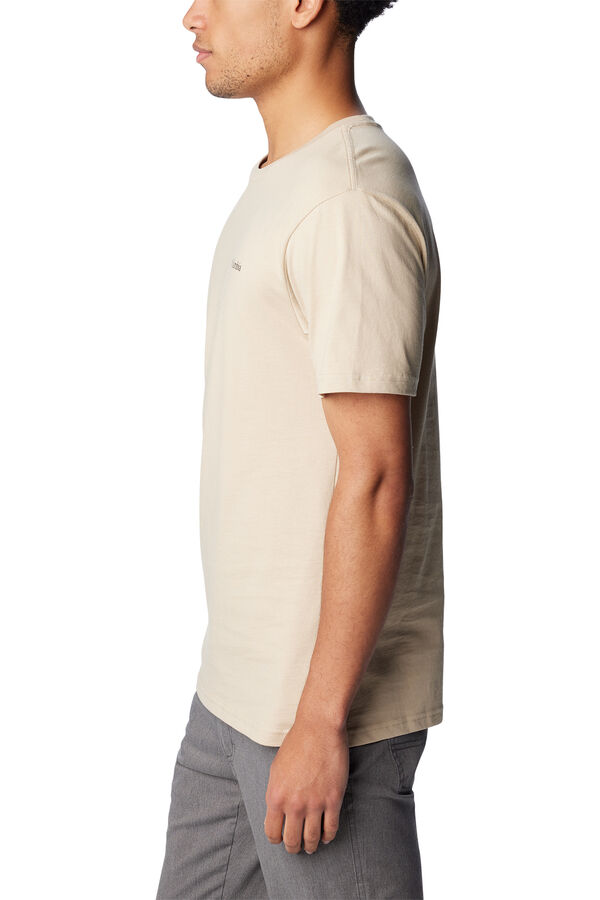 Columbia Camiseta masculina de manga curta Columbia CSC Basic Logo™ Tostado