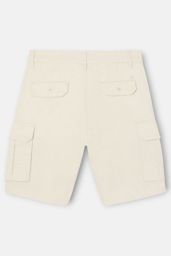 Silbon Bermuda cargo Ecru