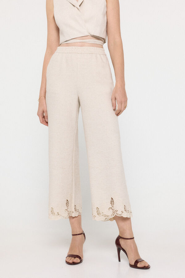 Vero Moda Calças curtas fluído Cinzento