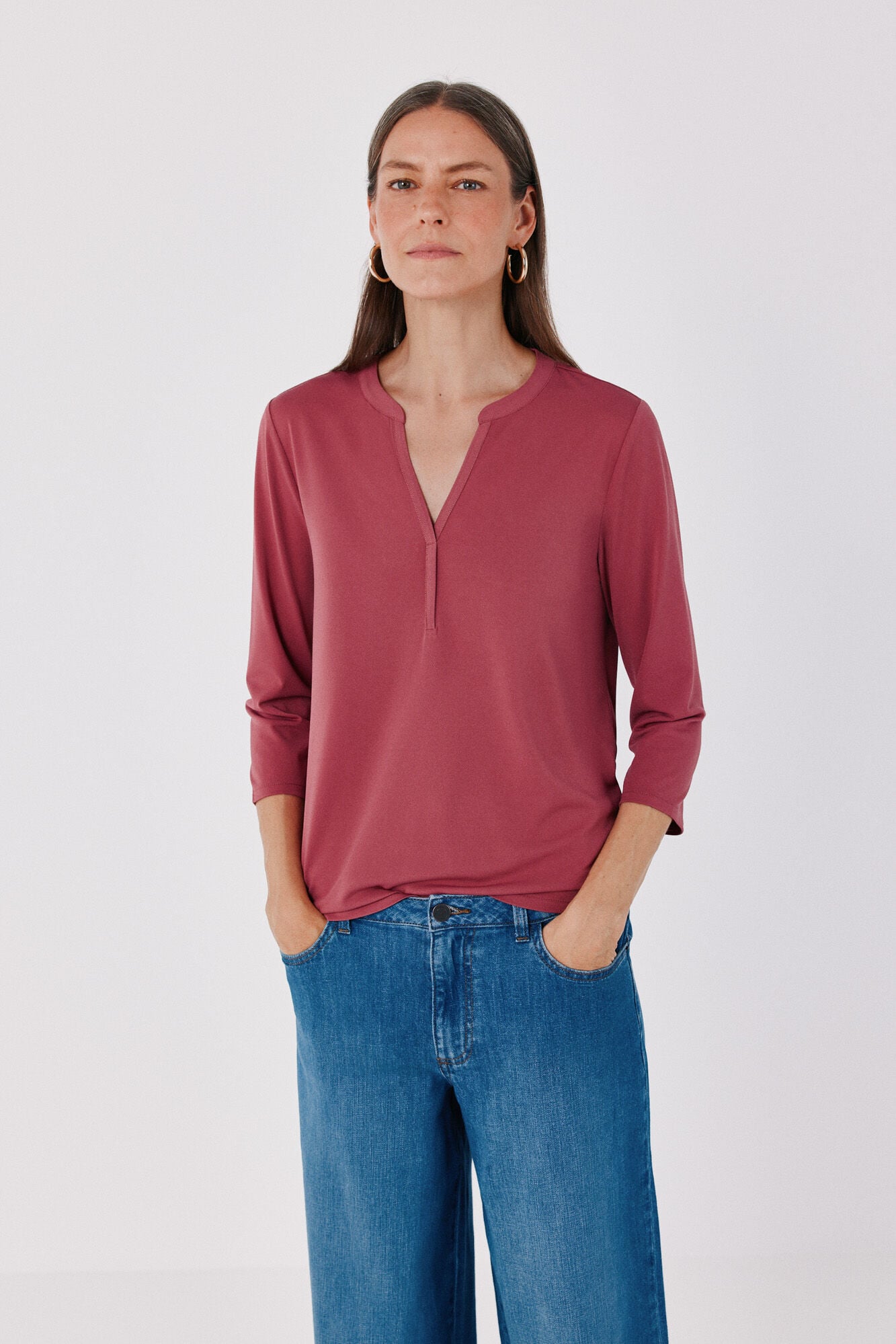 Cortefiel Henley T-shirt