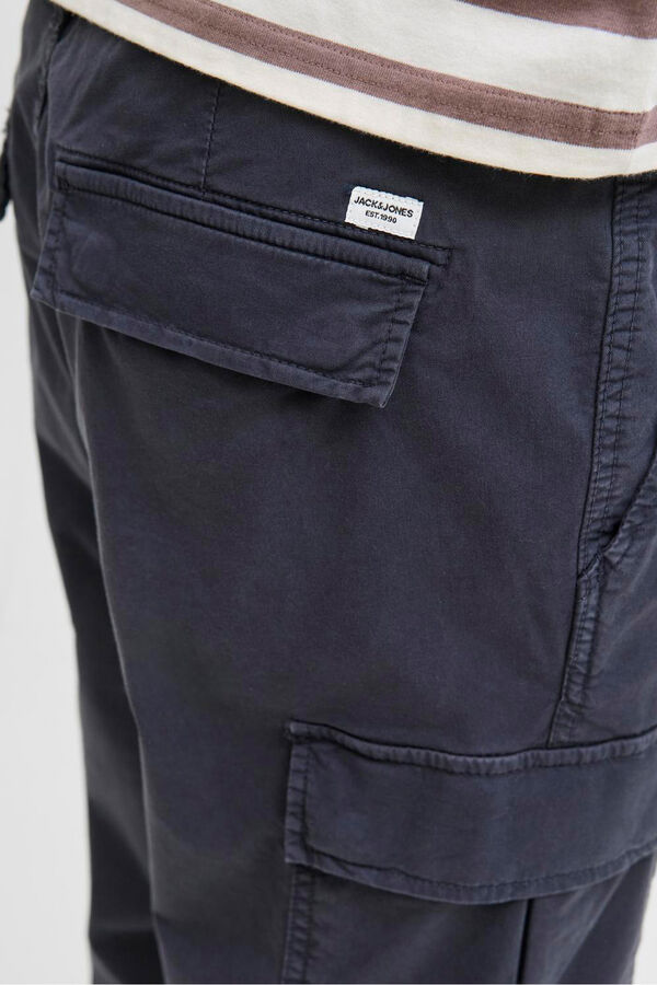 Jack & Jones Calça cargo de regular fit Cinzento