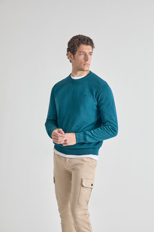 Street Monkey Camisola clássica Azul