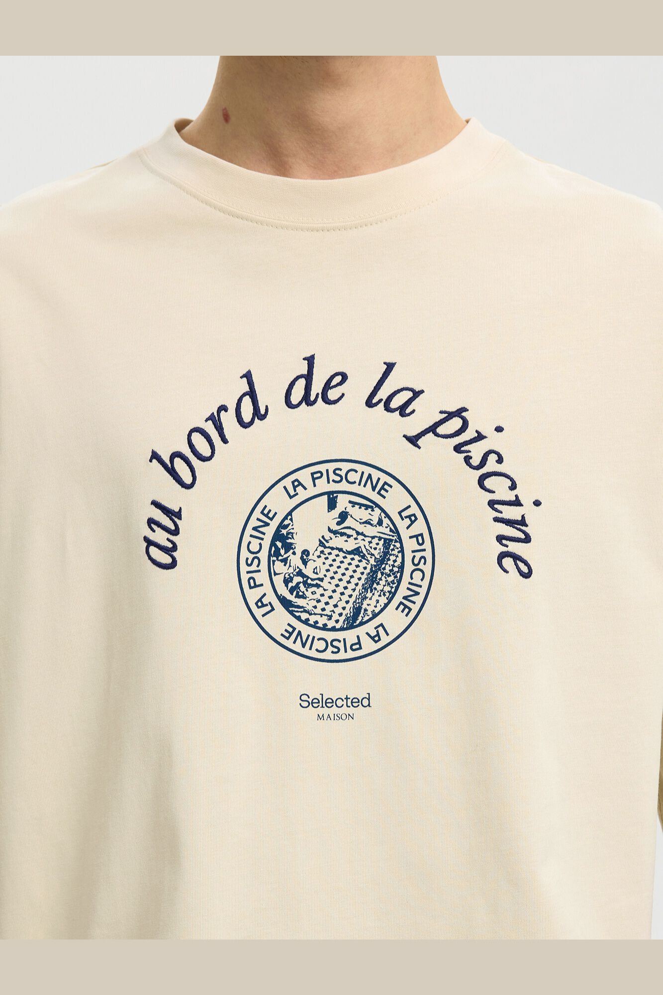 Selected Camiseta manga corta print