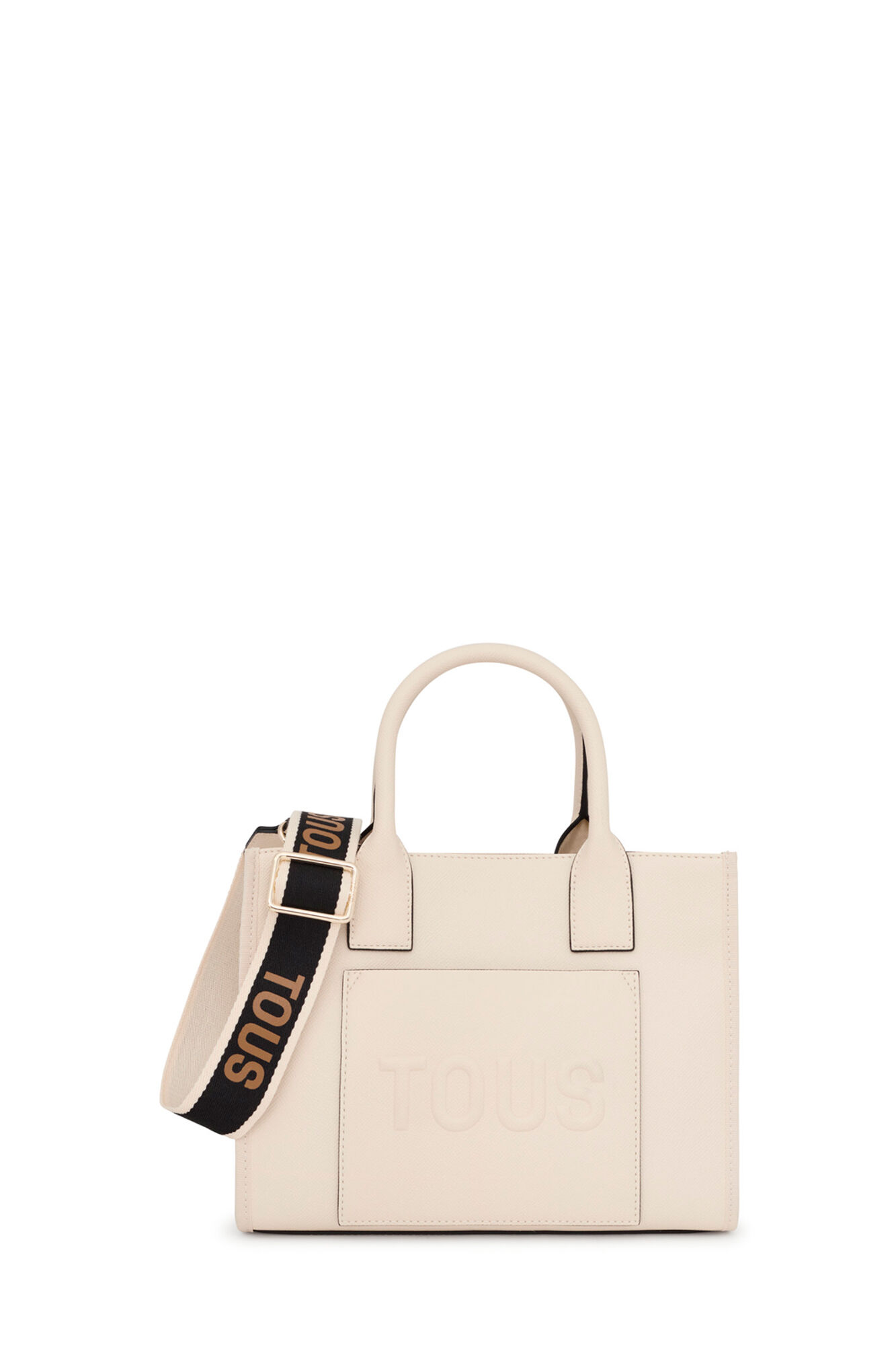 Shopping mediano Amaya marfil TOUS La Rue Bolsos de mujer Cortefiel