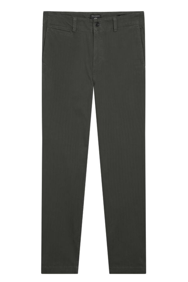 Dockers Calças Calças chino Alpha Slim Fit Cinzento