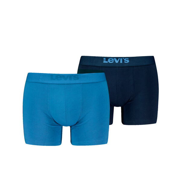 Cortefiel Pack de 2 calzoncillos bóxer Levi's de algodón Estampado azul