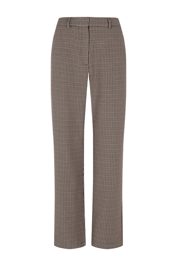 Cortefiel Pantal&oacute;n de vestir de mujer Multicolor