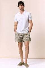 OOTO Fato de banho seersucker estampado floral OOTO Azul