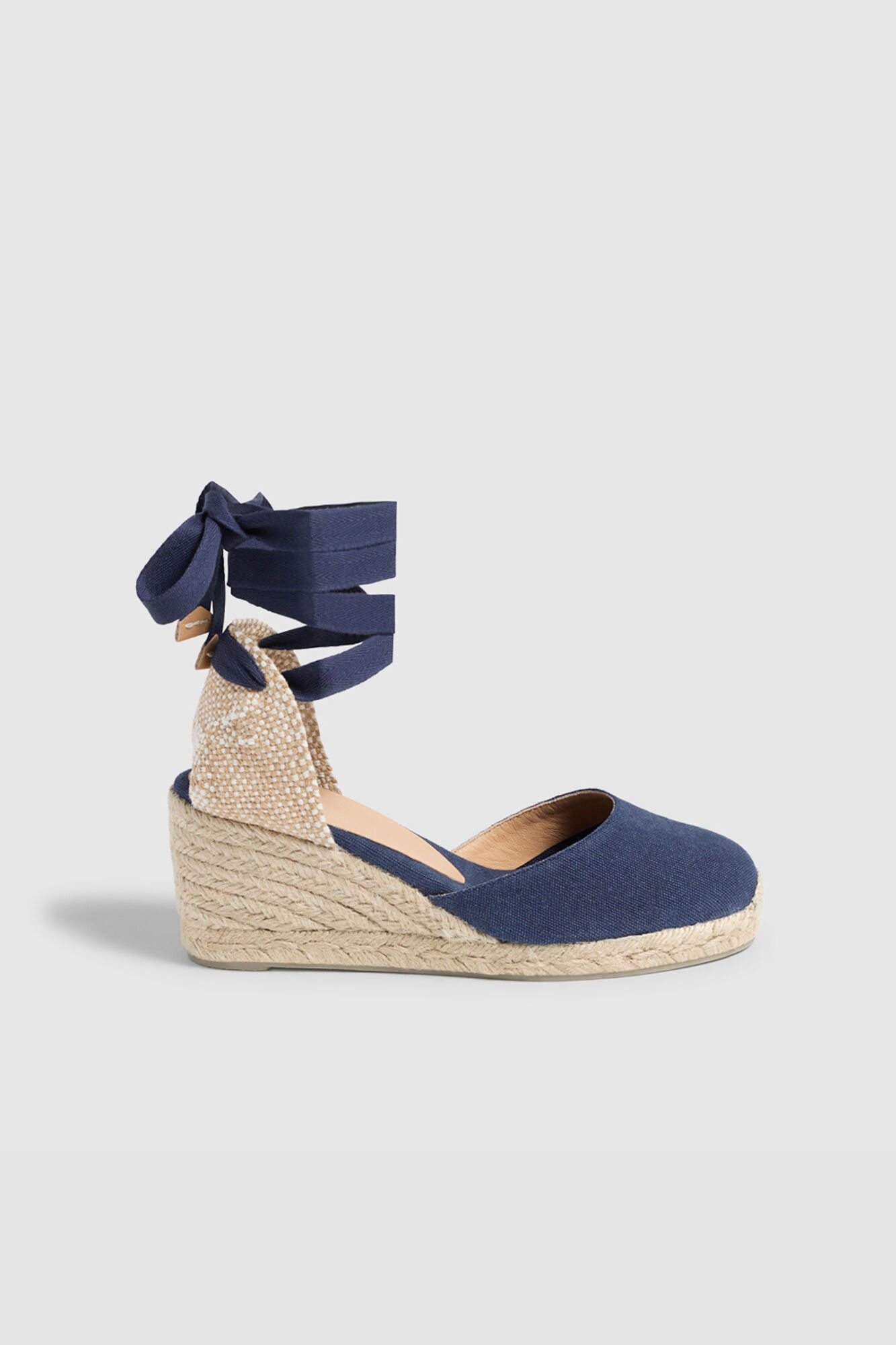 Cortefiel Alpargata Carina con cuña elaborada en lona Tienda Ropa
