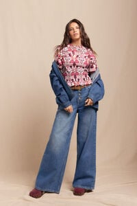 Slowlove Jeans de botões largos